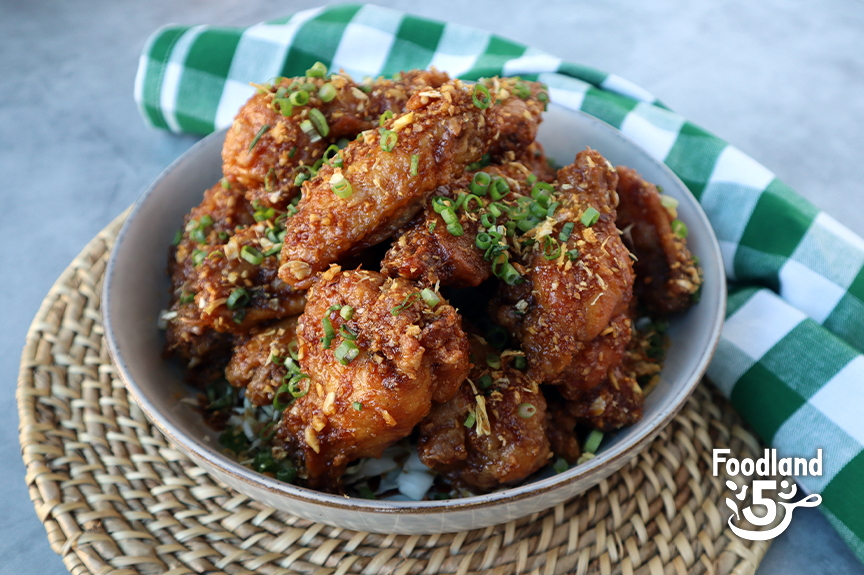 Mochiko Garlic Chicken